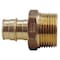 Apollo 3/4 in. Brass PEX-A Expansion Barb x 1 in. MNPT Male Adapter EPXMA341 - alternate 4